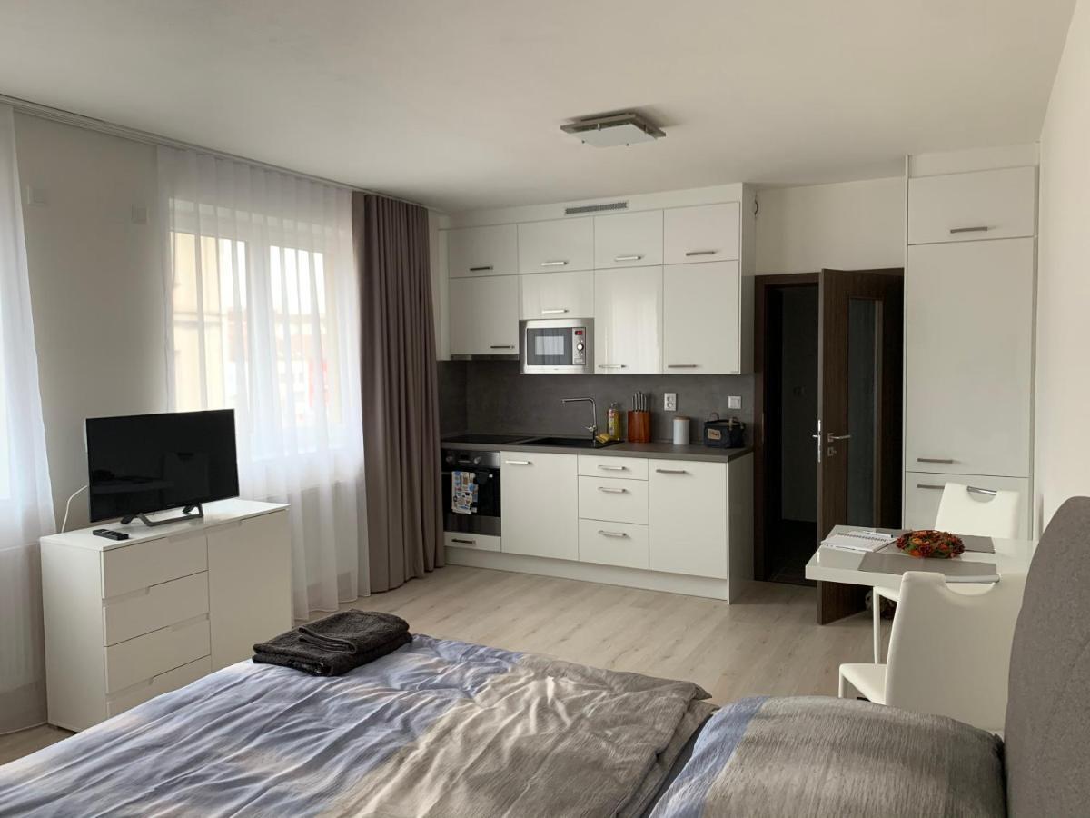 Modern Apartment In The City Center 플젠 외부 사진